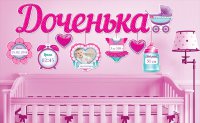 Гирлянда Доченька 84.106, с метрикой