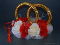 Кольца для свадебного кортежа 006